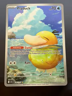 Pokemon TCG Psyduck 226/217 Illustration Rare (Ascended Heroes) NM - Image 1