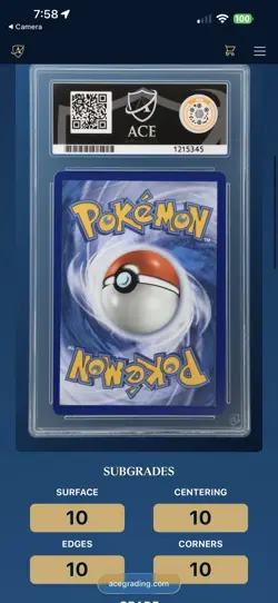 Psyduck 226/217 Ascended Heroes Illustration Rare Foil Ace 10 - Image 4