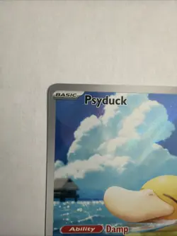 Ascended Heroes Psyduck 226/217 Illustration Rare IR Full Art CLEAN 10 MATERIAL - Image 2