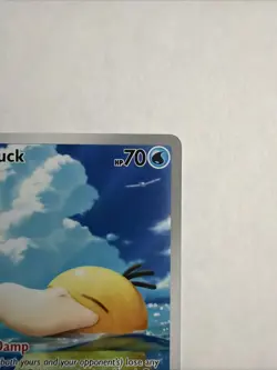Ascended Heroes Psyduck 226/217 Illustration Rare IR Full Art CLEAN 10 MATERIAL - Image 3