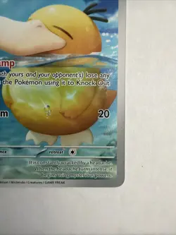 Ascended Heroes Psyduck 226/217 Illustration Rare IR Full Art CLEAN 10 MATERIAL - Image 4