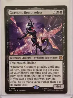Gwenom, Remorseless #56 Mythic - NM / Mint Marvel's Spider-Man - Image 1