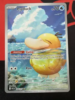 Pokemon TCG Psyduck Ascended Heroes 226/217 Illustration Rare Mint - Image 1