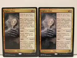 x2 NM/LP Fighter Class Adventures in the Forgotten Realms Regular MTG - Image 1