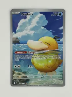 Pokemon TCG Ascended Heroes Psyduck Illustration Rare - 226/217 - Image 1