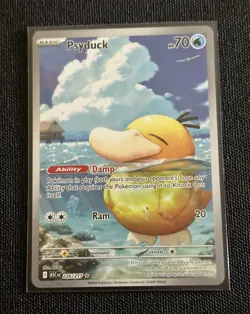 Pokemon TCG Psyduck 226/217 Illustration Rare Ascended Heroes Pack Fresh MINT - Image 1