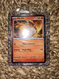 Pokemon TCG Ho-Oh EB Games Stamped Promo 010/086:Chaos Rising Release (SEALED) - Image 1