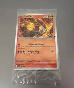 Pokemon TCG Ho-Oh EB Games Exclusive Stamped Promo 010/086 (SEALED!) - Image 1