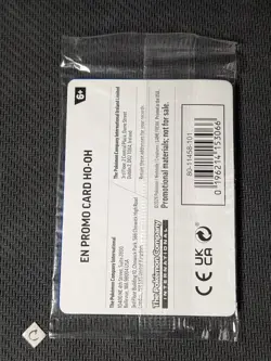 Ho-Oh 010/086 - EB Games Stamped Promo Sealed Pokemon TCG DMG Crease - Image 2