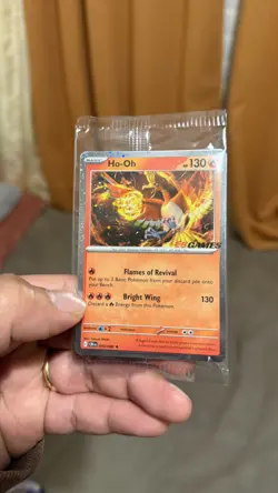Pokemon TCG Ho-Oh EB Games Stamped Promo 010/086 Chaos Rising Sealed ✅ X4✅ - Image 3
