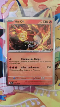 Pokemon TCG ~ Ho-Oh 010/086 Galaxy Chaos Rising Eb Games Promo Sealed FRENCH x3 - Image 4