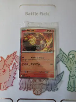 Pokemon TCG Ho-Oh EB Games Stamped Promo 010/086 SEALED - Image 1
