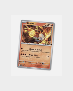 Pokemon TCG Ho-Oh EB Games Stamped Promo 010/086 SEALED - Image 1