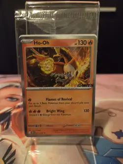 Pokemon TCG Ho-Oh EB Games Stamped Promo 010/086 (Sealed) - Image 1