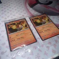 x2 Pokemon TCG Ho-Oh EB Games Stamp Promo 010/086 Chaos Rising Sealed Holo Rare - Image 2
