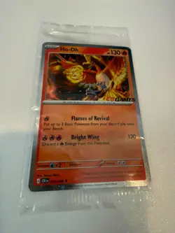 Sealed Ho-Oh - EB Games Stamped Promo - 010/086 - Pokemon TCG Choas Rising - Image 1