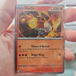 Sealed Ho-Oh - EB Games Stamped Promo - 010/086 - Pokemon TCG Choas Rising - Image 1