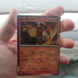 Sealed Ho-Oh - EB Games Stamped Promo - 010/086 - Pokemon TCG Choas Rising - Image 2