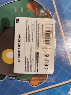 Pokemon TCG HO-OH EB Games Stamped Promo 010/086 SEALED Cosmos Holo - Image 2