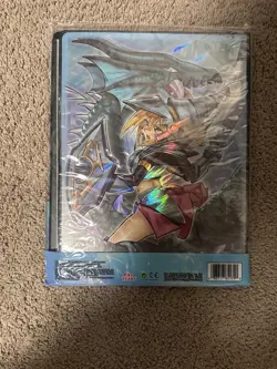 9-Pocket Duelist Portfolio Binder YuGiOh Dark Magician Girl The Dragon Sealed - Image 2