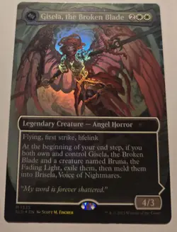 Near Mint Gisela the Broken Blade/Bruna, the Fading Light Secret Lair Commander - Image 3