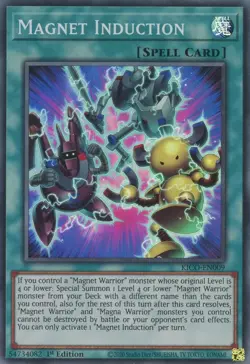 MAGNET INDUCTION KICO-EN009 SR KING'S COURT YU-GI-OH NM/M - Image 1