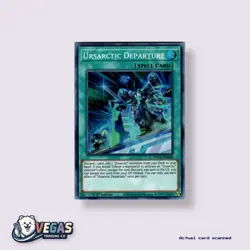 Yu-Gi-Oh! 1st Edition Ursarctic Departure Super Rare ANGU-EN036 NM - Image 1