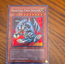 Yu-Gi-Oh! Blue-Eyes Toon Dragon Magic Ruler MRL-000 Ultra Holo 1st EN - Image 1