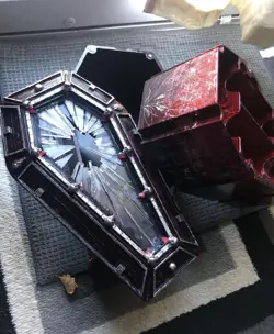 UltraPro Coffin Yugioh Vampire Deck Holder Custom Rare - Image 1