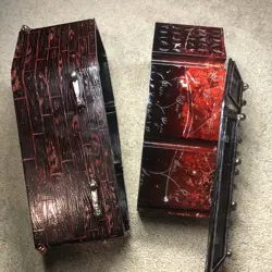 UltraPro Coffin Yugioh Vampire Deck Holder Custom Rare - Image 3