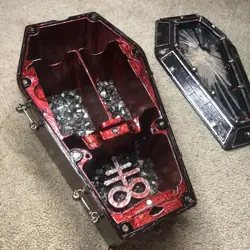 UltraPro Coffin Yugioh Vampire Deck Holder Custom Rare - Image 4