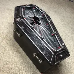 UltraPro Coffin Yugioh Vampire Deck Holder Custom Rare - Image 5