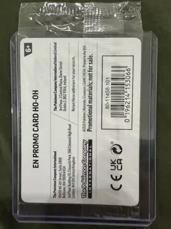 Ho-Oh 010/086 - EB Games Promo Card – Sealed – Pokemon TCG - Image 2