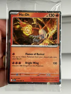 Ho-Oh 010/086 - EB Games Promo Card – Sealed – Pokemon TCG - Image 1