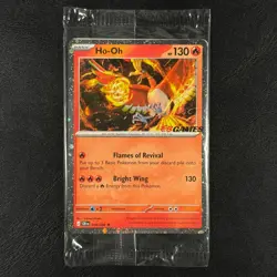 Ho-Oh 010/086 - EB Games Stamped Promo SEALED! - Chaos Rising - Pokemon TCG Card - Image 1