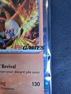 Pokemon TCG Ho-Oh EB Games Stamped Promo 010/086 Chaos Rising (SEALED!) - Image 2