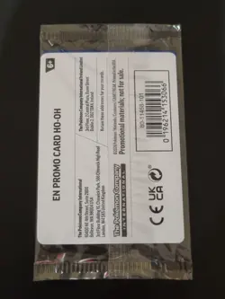 Ho-Oh EB Games Stamped Promo 010/086 SEALED Chaos Rising Pokemon TCG - Image 2