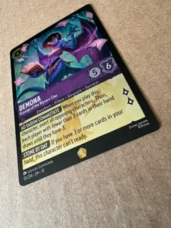 Disney Demona Scourge of the Wyvern Clan Lorcana TCG 55/204 Legendary Cold Foil - Image 2