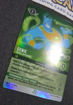 Disney Lorcana D 100 D100 Genie Powers Unleashed Promo Foil EN NM Rare - Image 4