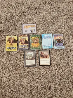 Magic The Gathering Rulebook Lot Mirage Ice Age Destiny Nemesis 7th Edition - Image 1