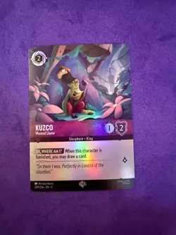 Kuzco Wanted Llama 209 Disney Lorcana Fabled 2025 Near Mint Holofoil Epic - Image 1