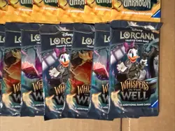 Disney Lorcana Booster Packs Lot Of 30. Wilds Unknown-Winterspell-Whispers - Image 2