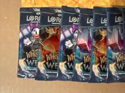 Disney Lorcana Booster Packs Lot Of 30. Wilds Unknown-Winterspell-Whispers - Image 3