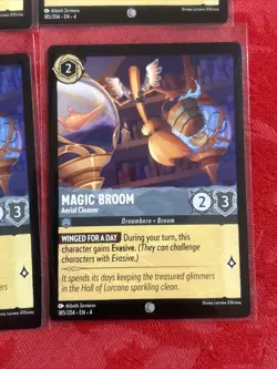4x Disney Lorcana - Ursula’s Return - Magic Broom - Aerial Cleaner - 185/204 x4 - Image 5