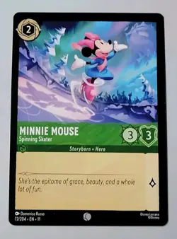 Disney Lorcana TCG - Winterspell: Minnie Mouse (072/204) - Common - Near Mint - Image 1