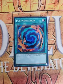 Polymerization LOB-EN059 Super Rare NM 25th Anniversary Edition Yugioh - Image 1