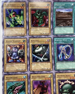 2002 Konami Yugioh Blue Eyes Uncut Sheet Printers Proof…TJ983 - Image 3