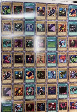 2002 Konami Yugioh Blue Eyes Uncut Sheet Printers Proof…TJ983 - Image 5