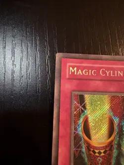 Yu-Gi-Oh! Magic Cylinder LON-104 1st Edition - Foil Bleed Error/Misprint - MP - Image 2