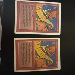 Shivan Dragon Magic the Gathering Revised (3rd) Edition - Image 1